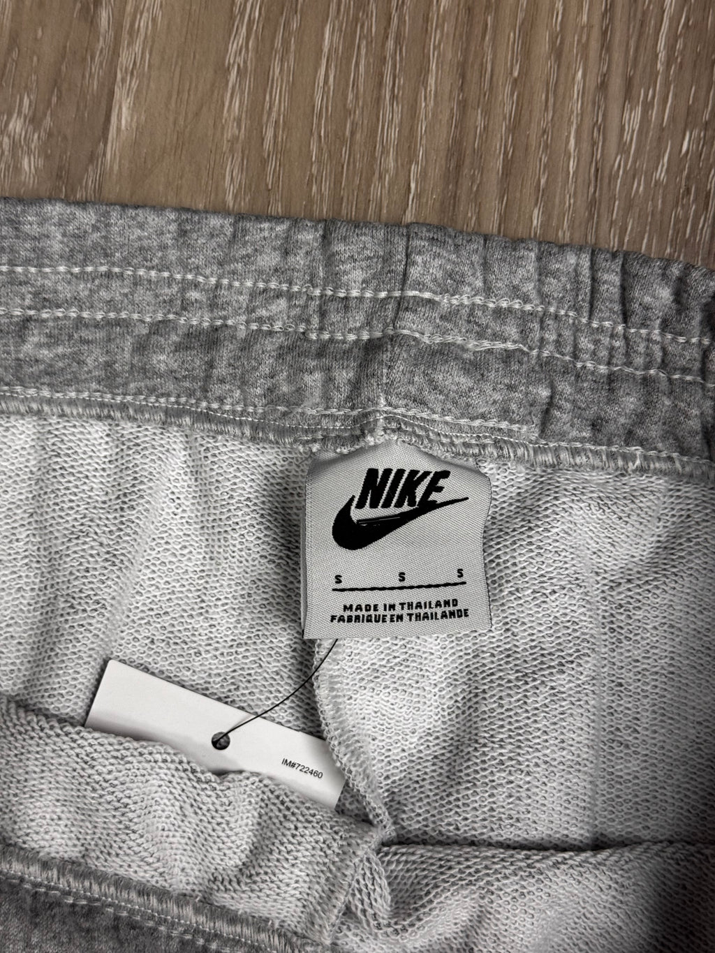 CALÇA MOLETOM NK CLUB RETA - CINZA