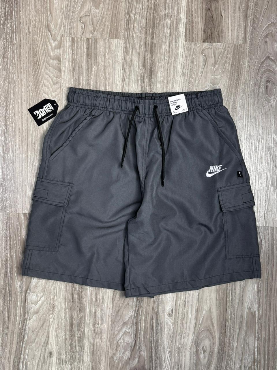 SHORTS RIPSTOP CARGO NK CLUB - CINZA