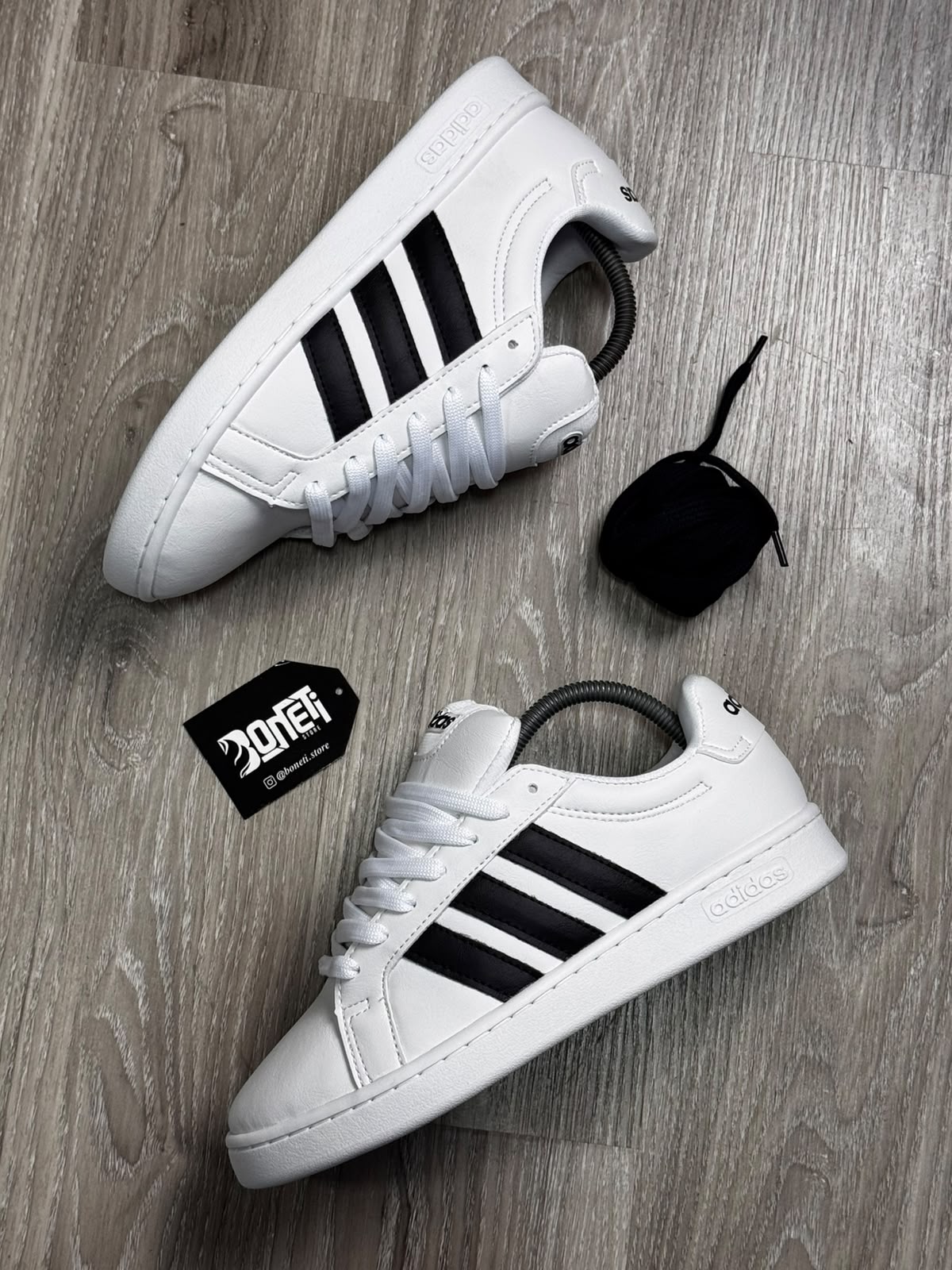 TÊNIS ADD GRAND COURT 3.0 - BRANCO/PRETO