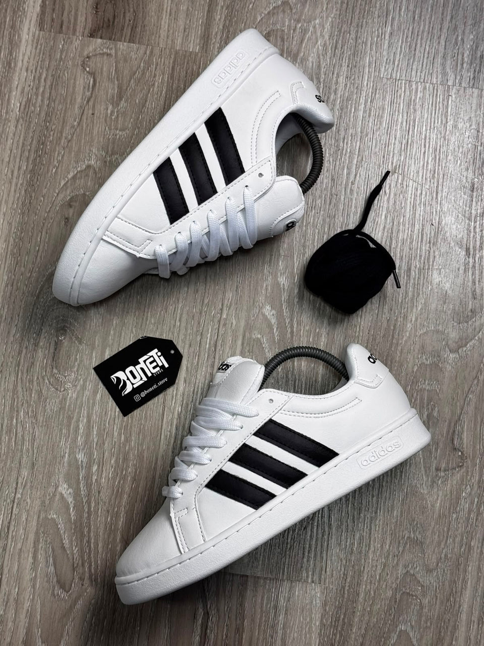 TÊNIS ADD GRAND COURT 3.0 - BRANCO/PRETO