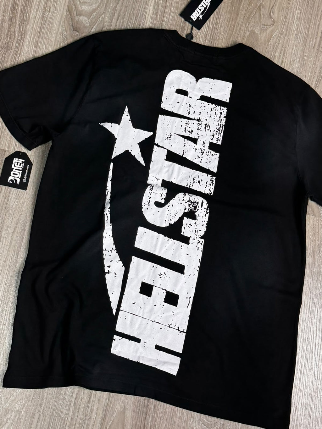 CAMISETA HELLSTAR FUTURE FLAME - PRETA