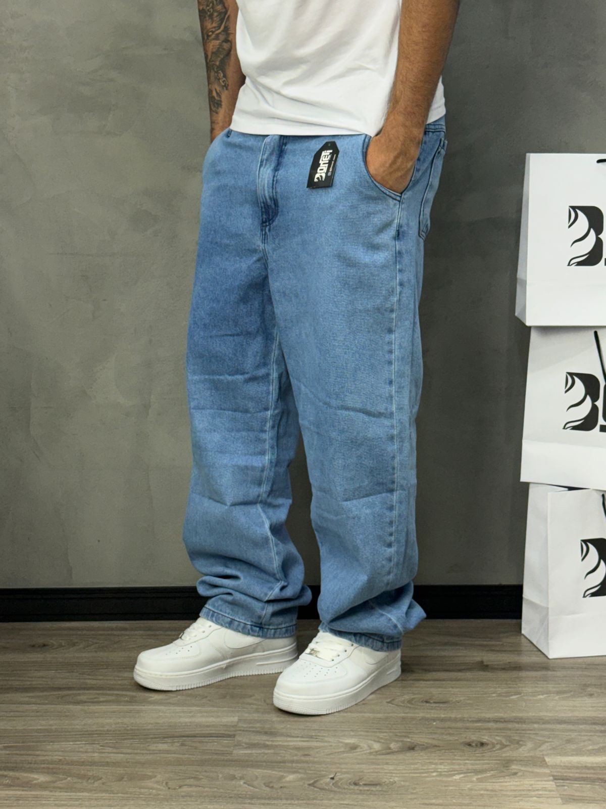 CALÇA JEANS RETA 01 - CARBON.CO