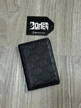 PORTA CARTÃO GC MONOGRAM LISO - PRETO