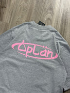 CAMISETA OVERSIZED OPLAN ARABIC - CINZA