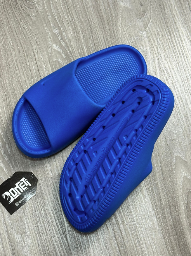 CHINELO SLIDE NK CALM - AZUL