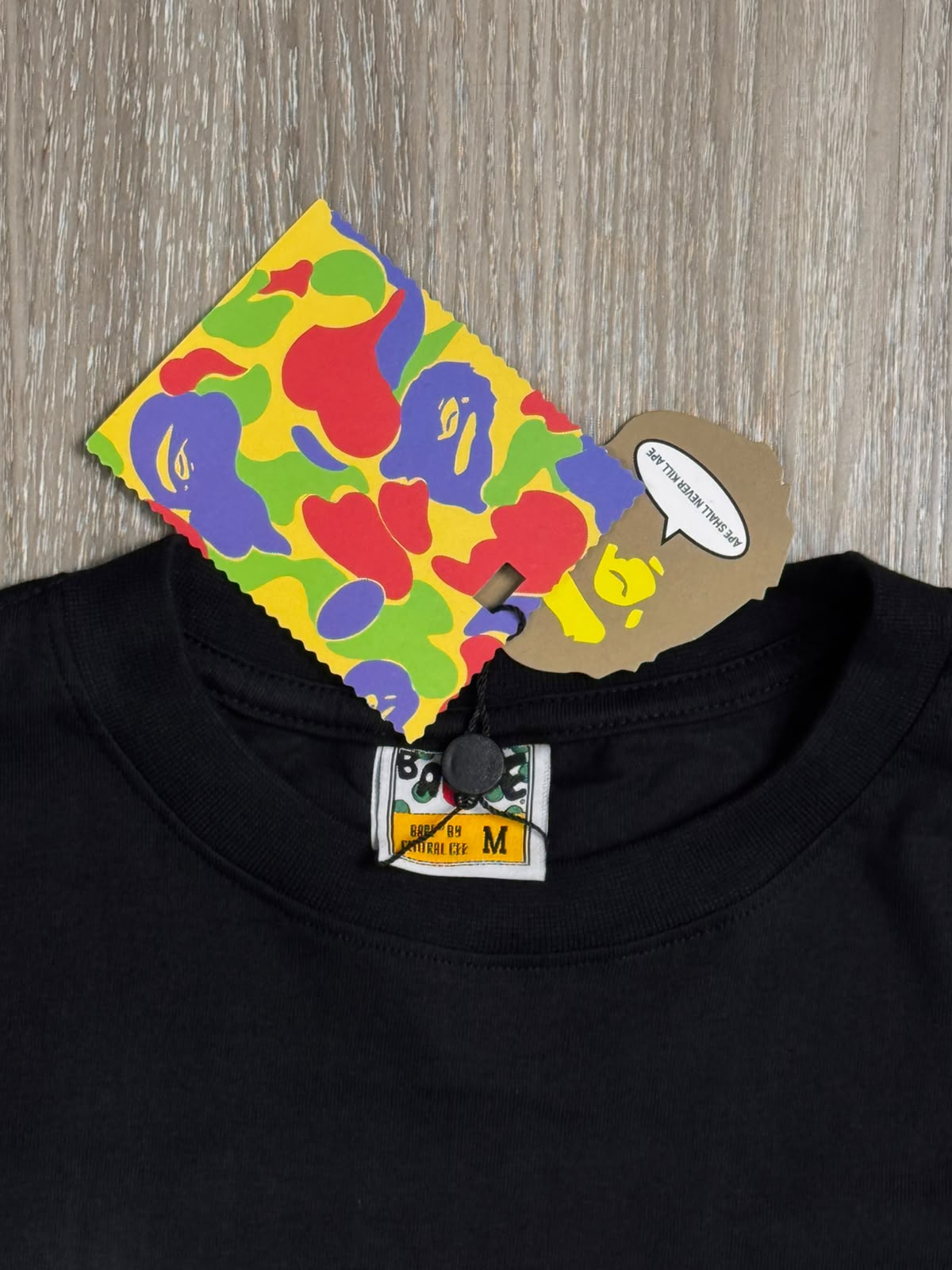 CAMISETA BAPE X CHROME HEARTS BABY MILO - PRETA – Boneti Store