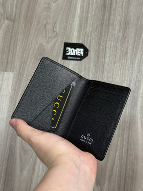 PORTA CARTÃO GC MONOGRAM LISO - PRETO