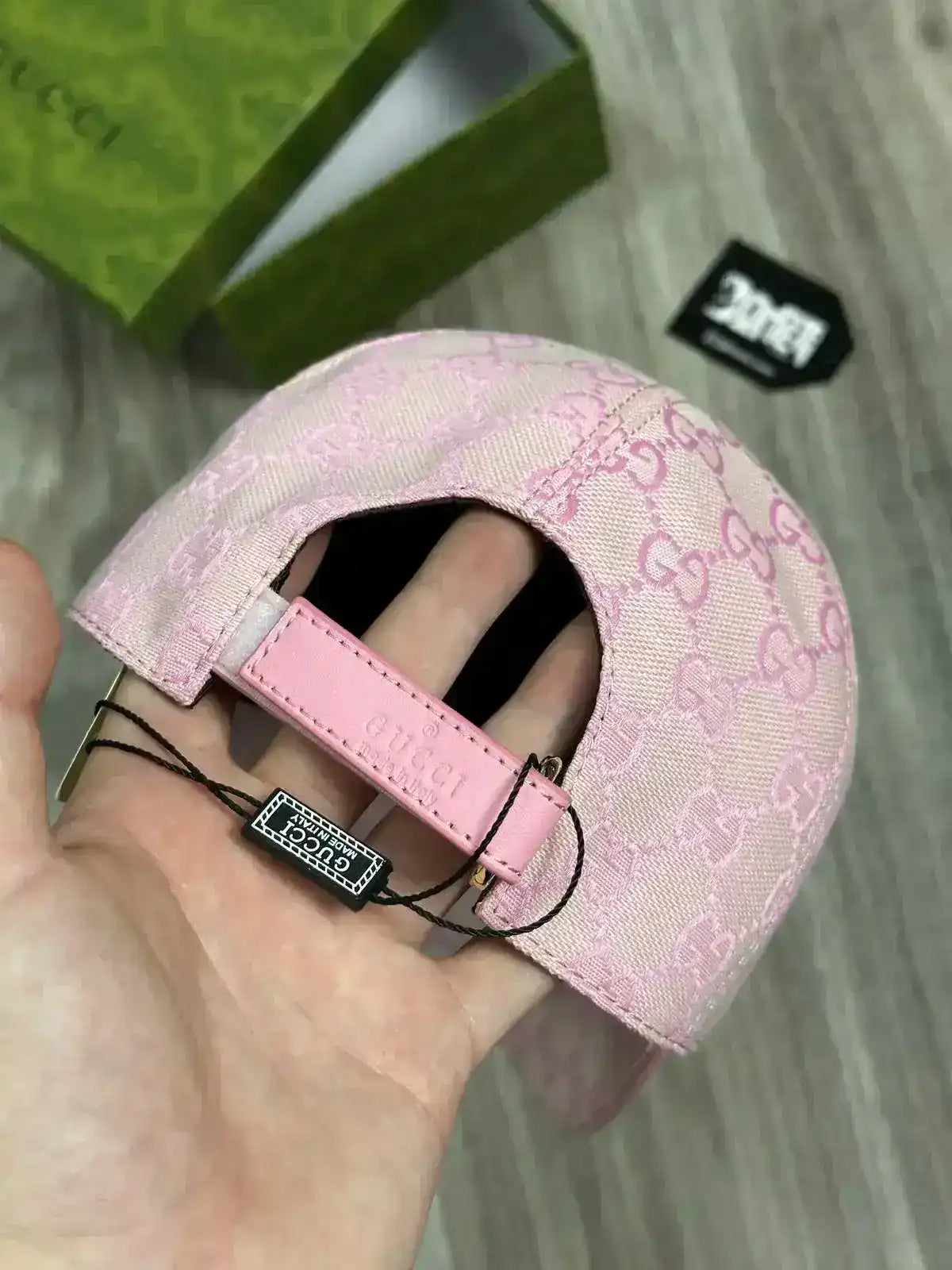 BONÉ GC CANVAS PINK