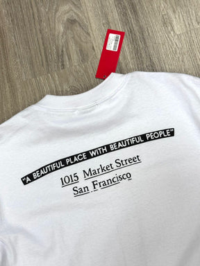 CAMISETA SUP BOX LOGO BEAUTIFUL PLACE - BRANCA