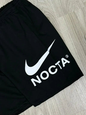SHORTS MOLETOM NK SWOOSH X NOCTA - PRETO