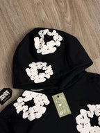 MOLETOM CANGURU DENIM TEARS - PRETO