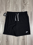 SHORTS TACTEL NK CLUB BORDADO - PRETO