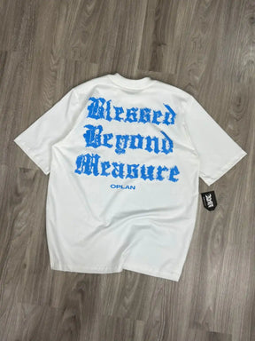 CAMISETA OVERSIZED OPLAN CUPID - OFF BLUE