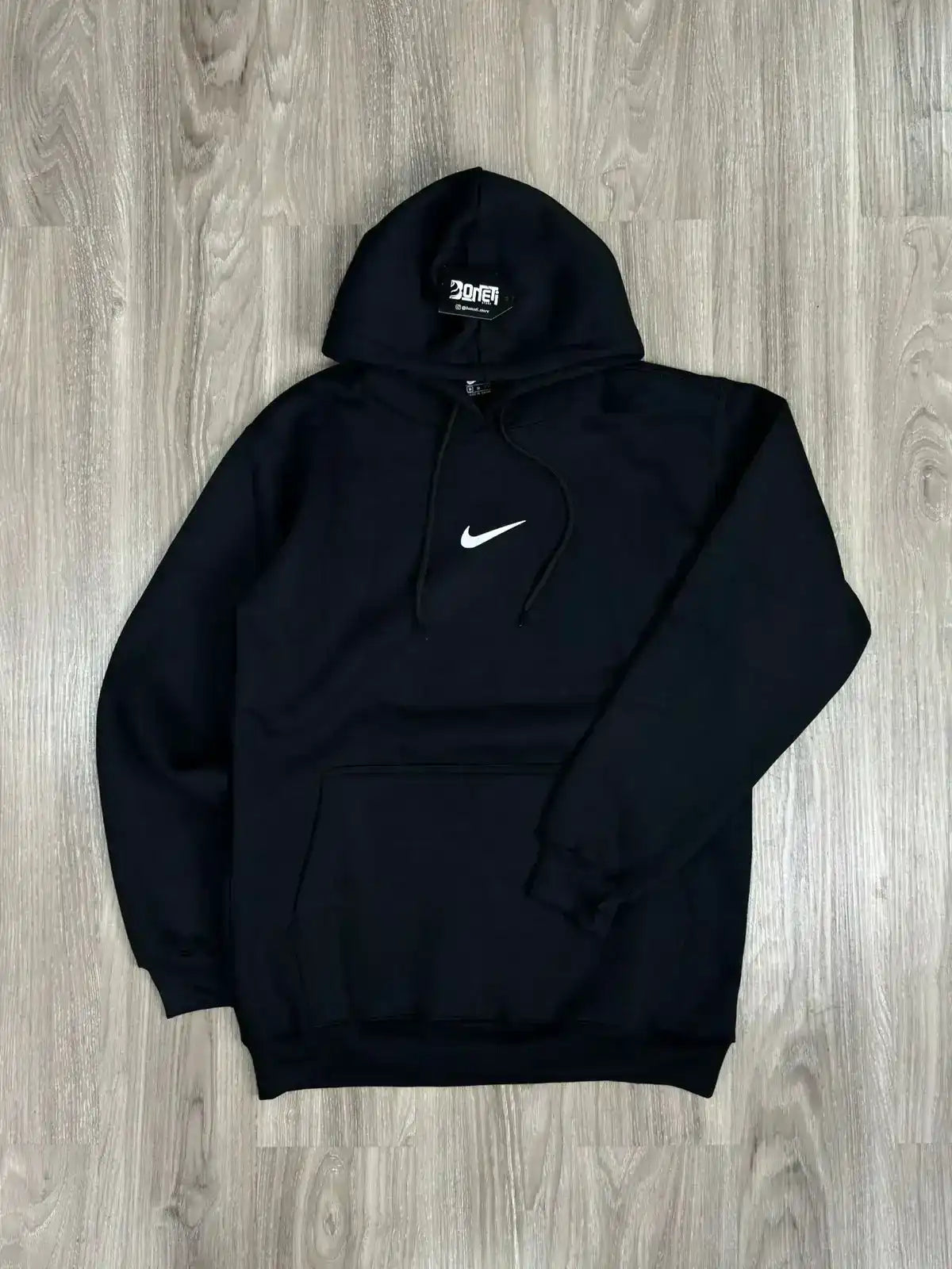 MOLETOM CANGURU NK SPORTSWEAR - PRETO