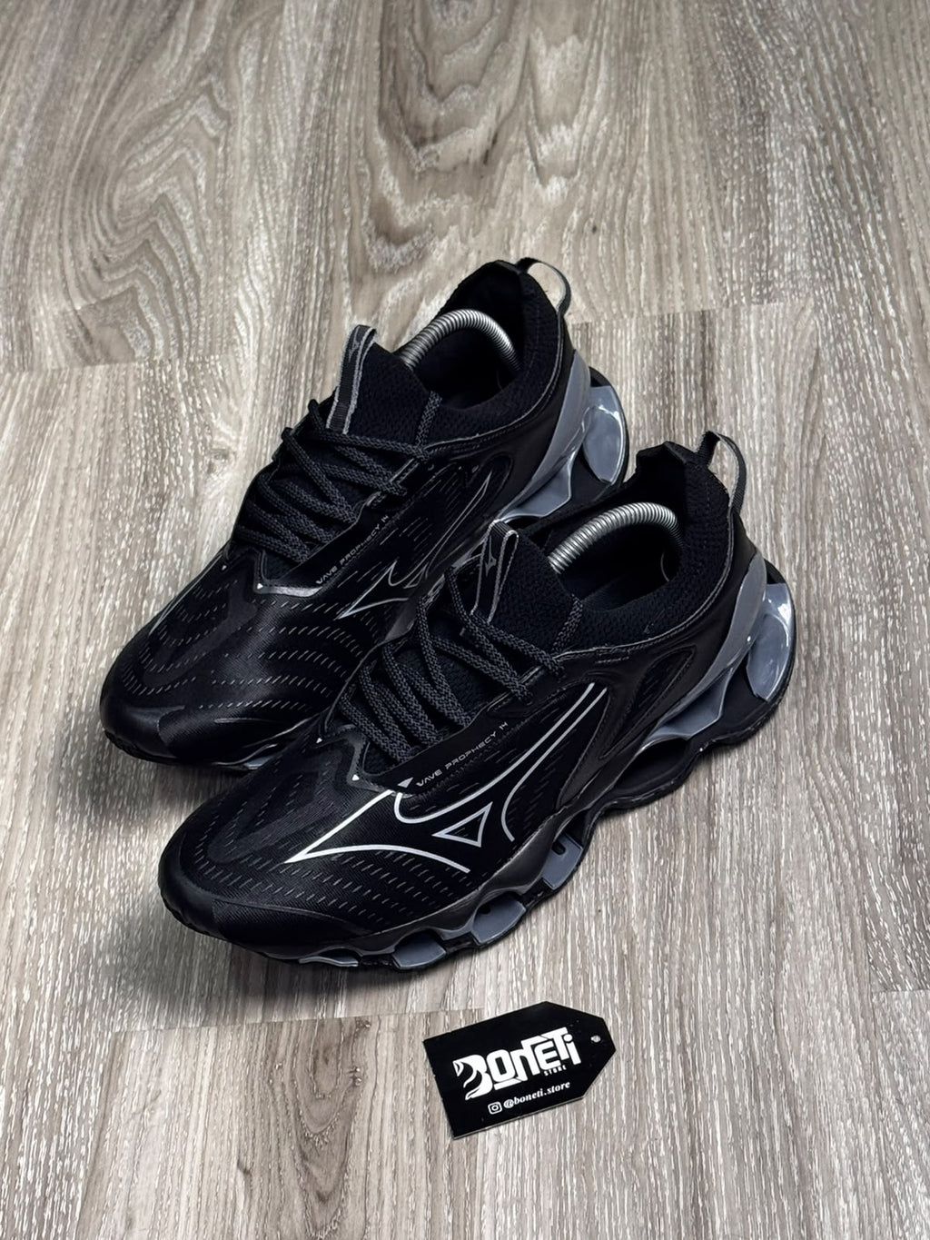 TÊNIS MZN WAVE PROPHECY 14 - BLACK GREY
