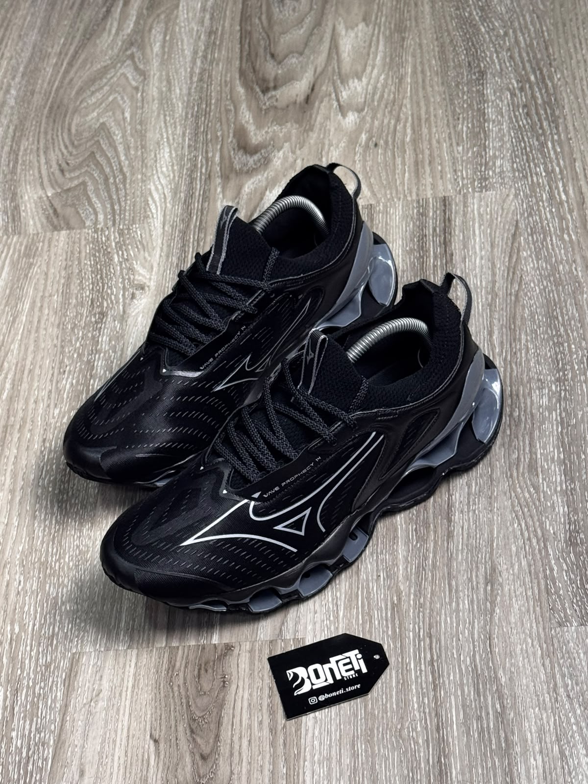 TÊNIS MZN WAVE PROPHECY 14 - BLACK GREY