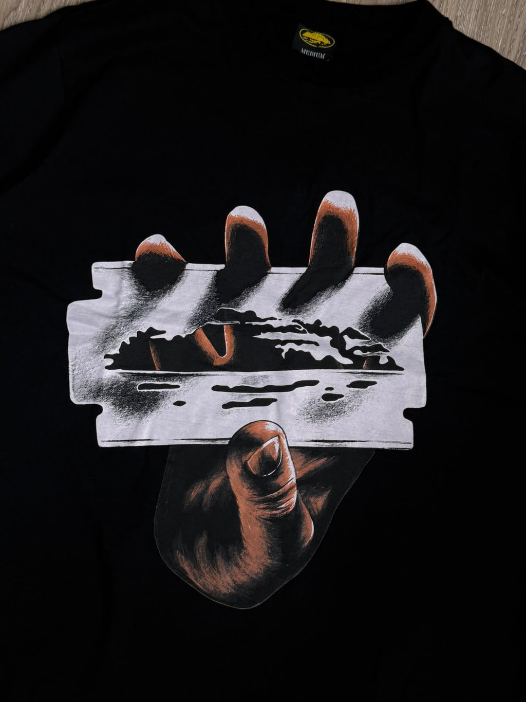CAMISETA CORTEIZ RAZOR ALCATRAZ - PRETA