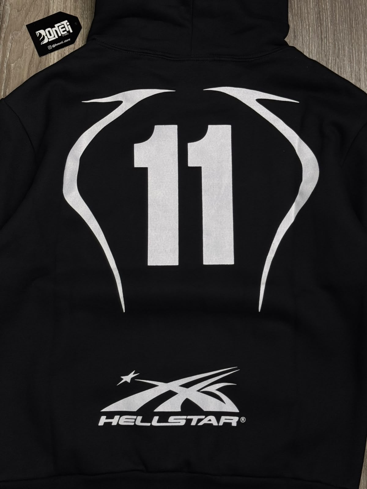 MOLETOM CANGURU HELLSTAR WARM UP - PRETO