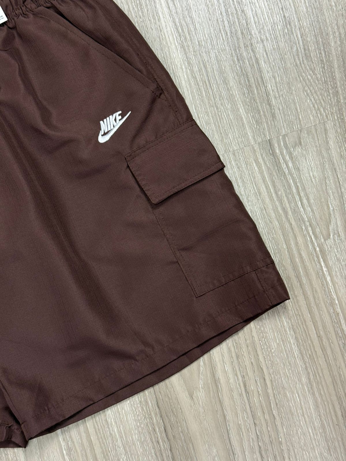 SHORTS RIP STOP CARGO NK CLUB - MARROM