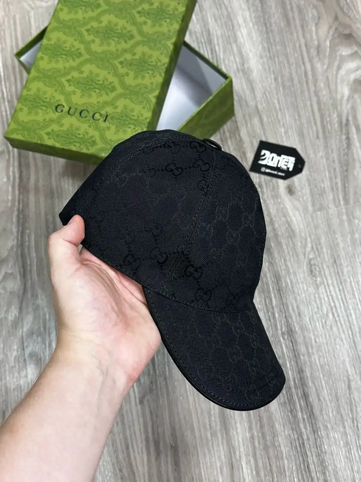 BONÉ GC CANVAS BLACK