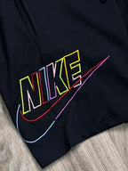 SHORTS MOLETOM NK COLOR - PRETO