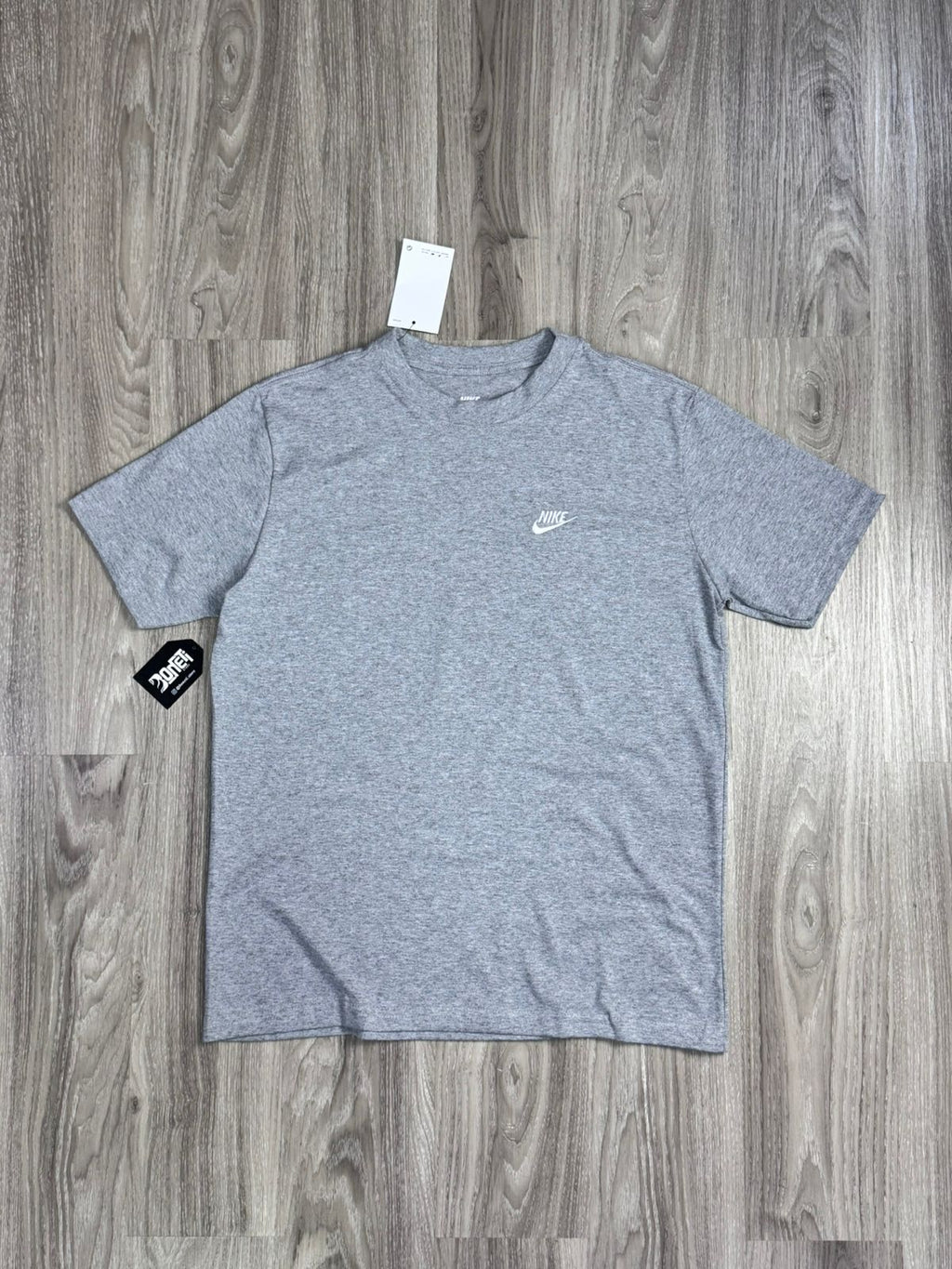 CAMISETA NK SPORTSWEAR CLUB - CINZA
