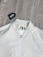 JAQUETA BOMBER ZARA - CREME