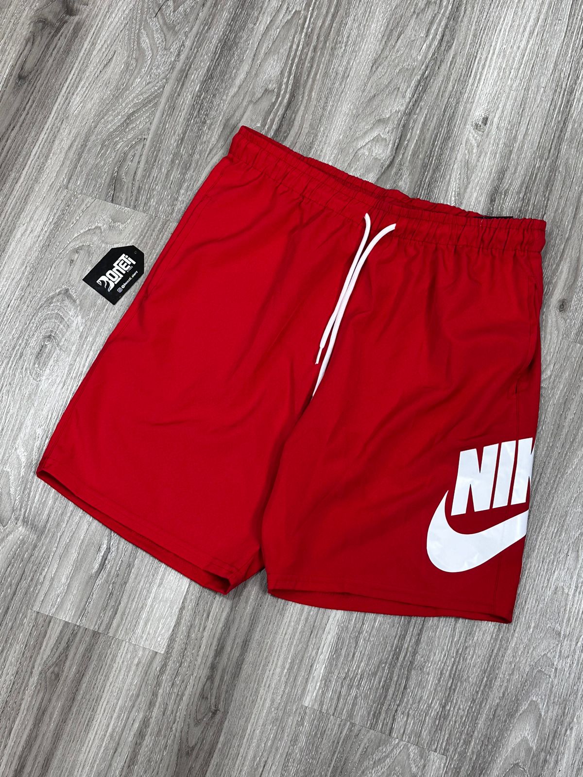 SHORTS TACTEL NK ICON - VERMELHO