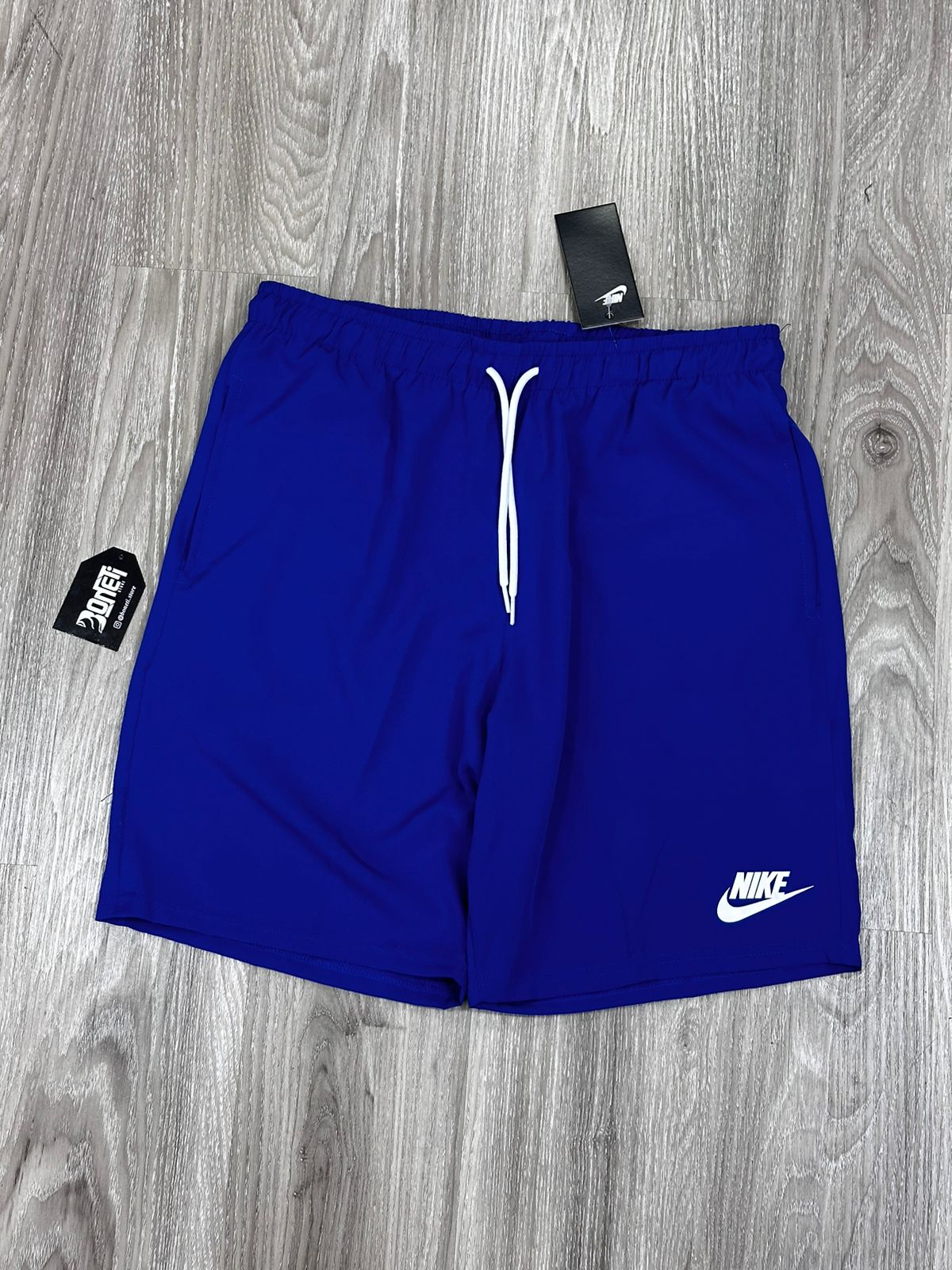 SHORTS TACTEL NK CLUB FLOW - AZUL