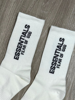 MEIA CANO ALTO FEAR OF GOD - BRANCA