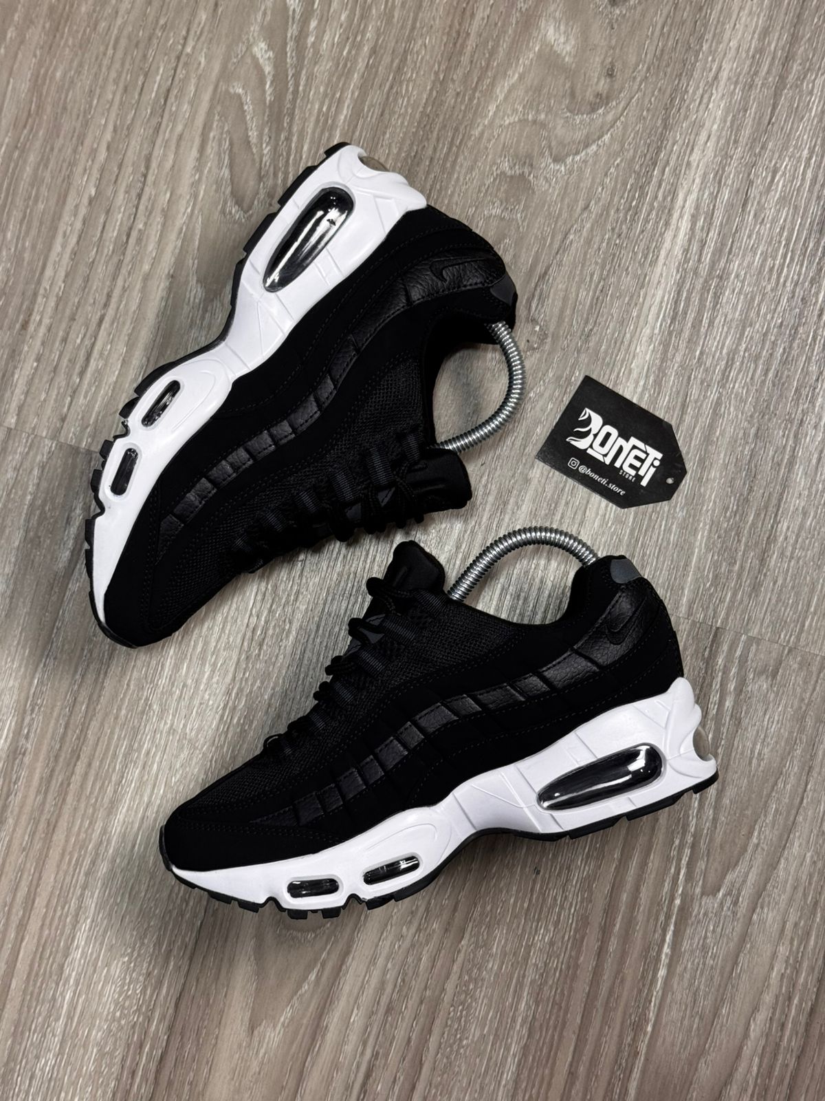 TÊNIS NK AIR MAX 95 - BLACK WHITE