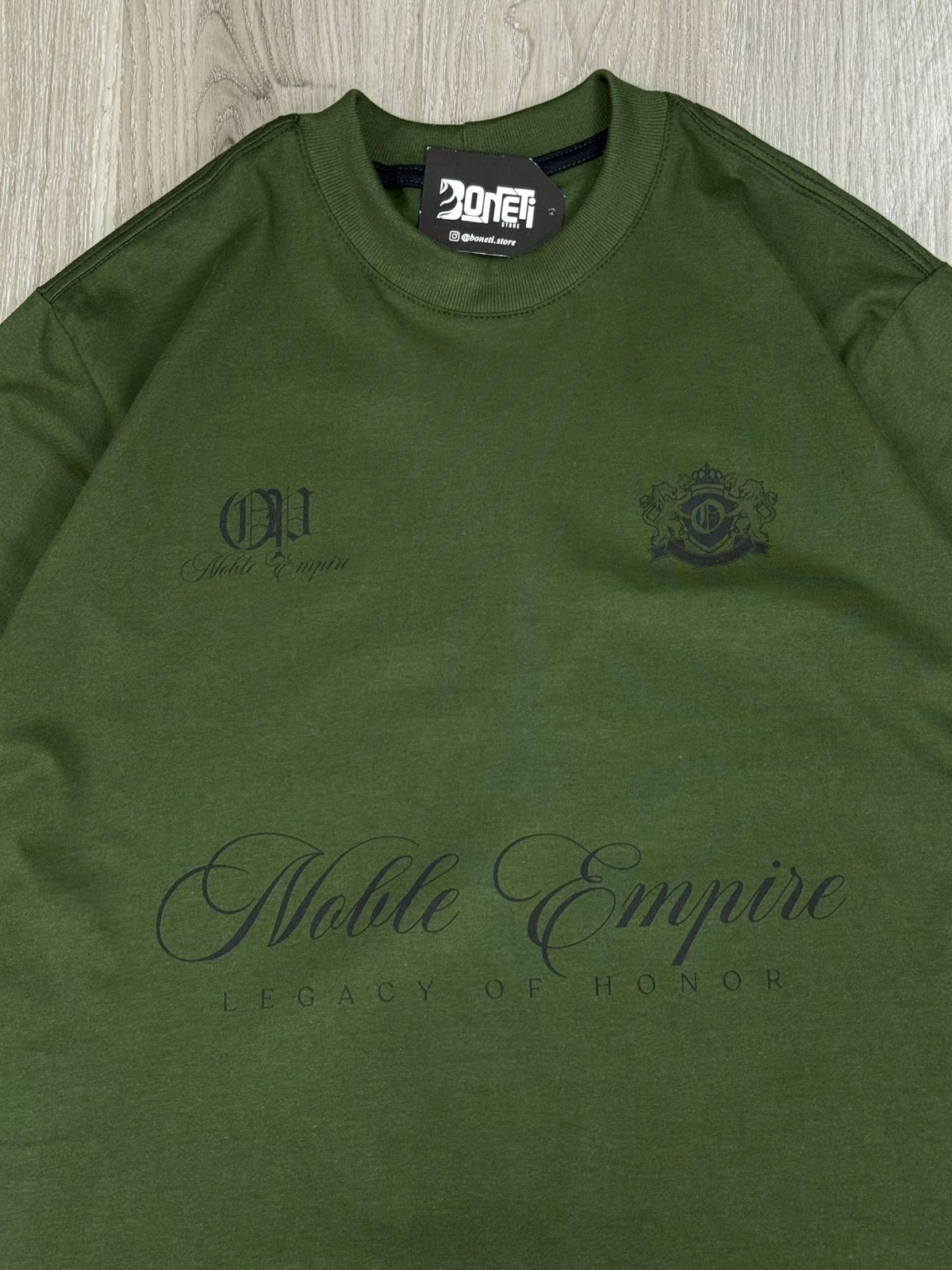 CAMISETA OVERSIZED OPLAN LEGACY - VERDE