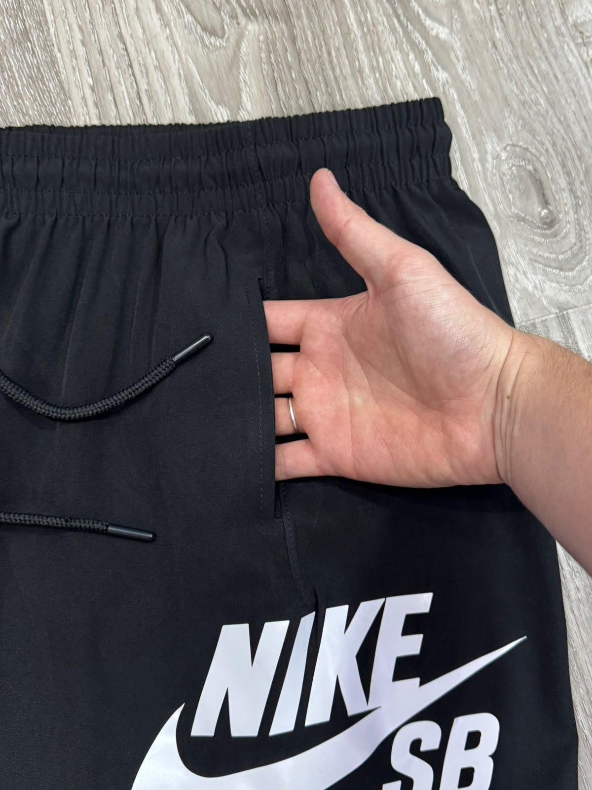 SHORTS TACTEL NK SB - PRETO