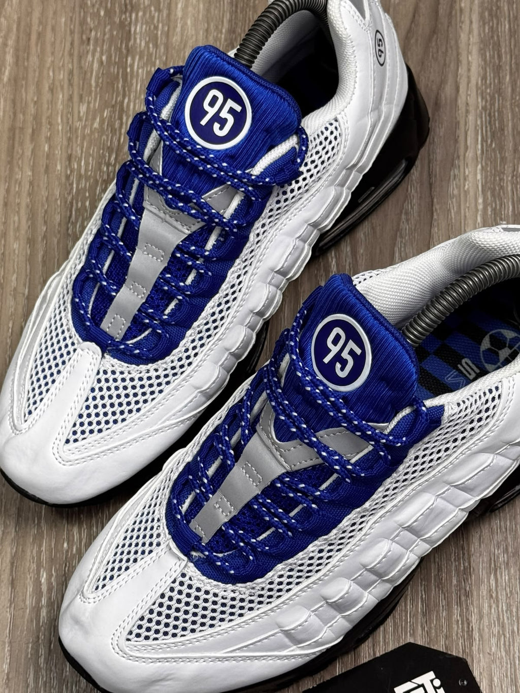TÊNIS NK AIR MAX 95 TOTAL 90  - BRANCO/AZUL
