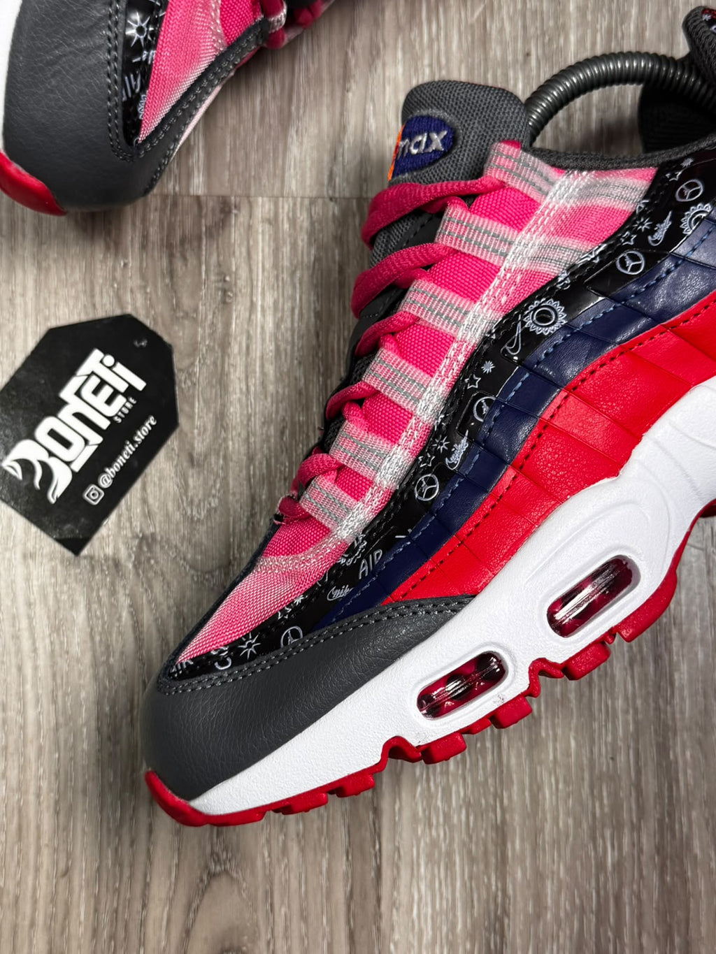 TÊNIS NK AIR MAX DOODLES - PURPLE RACER PINK
