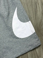 SHORTS MOLETOM NK BIG SWOOSH TM - CINZA