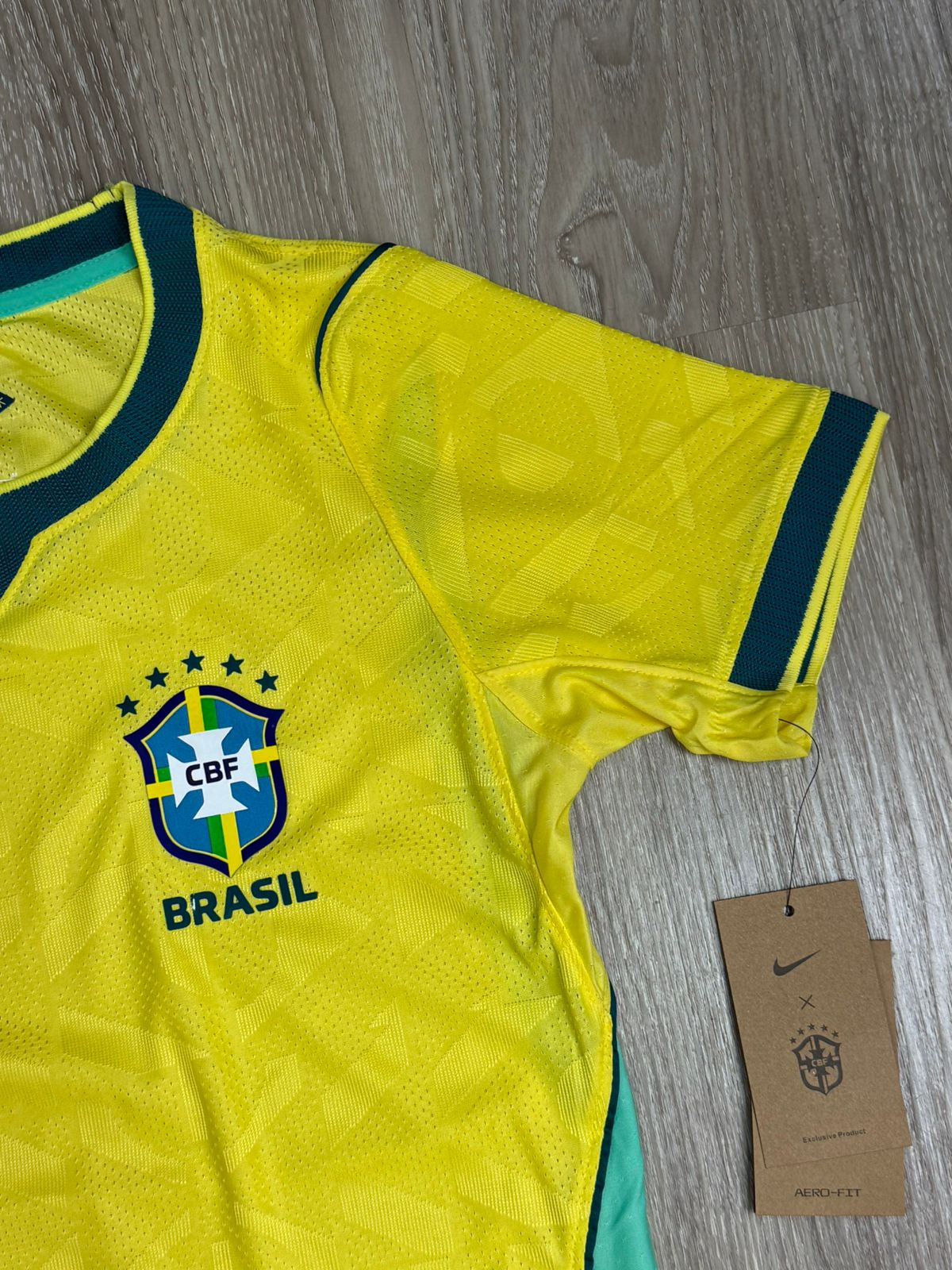 CAMISA SELEÇÃO FEMININA BR JOGADOR 2026 - AMARELA
