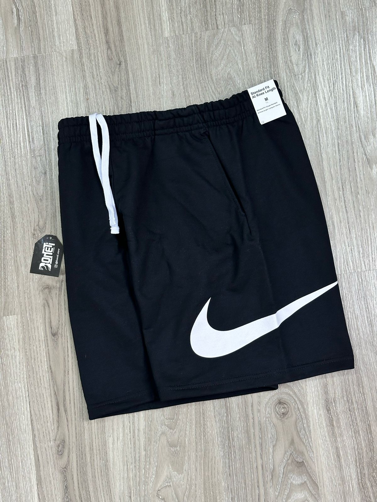 SHORTS MOLETOM NK BIG SWOOSH - PRETO