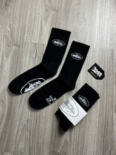 MEIA CANO ALTO CORTEIZ - PRETA