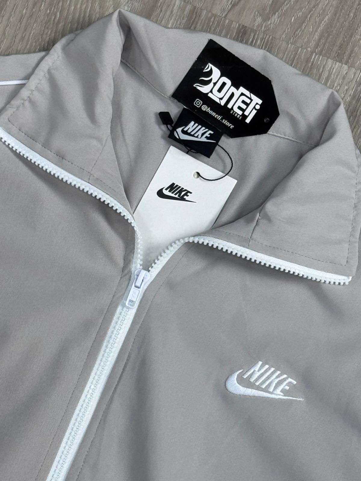 CONJUNTO TACTEL NK TRACKSUIT - GREY