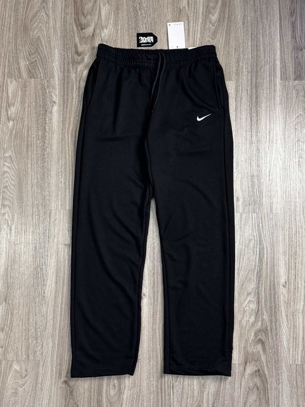 CALÇA MOLETOM NK SPORTSWEAR RETA - PRETA