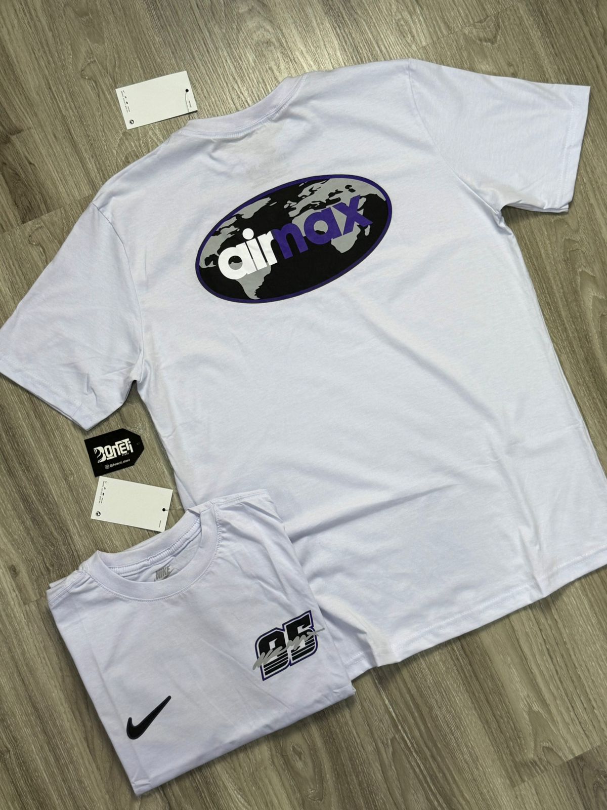 CAMISETA NK AIR MAX 95 - BRANCA