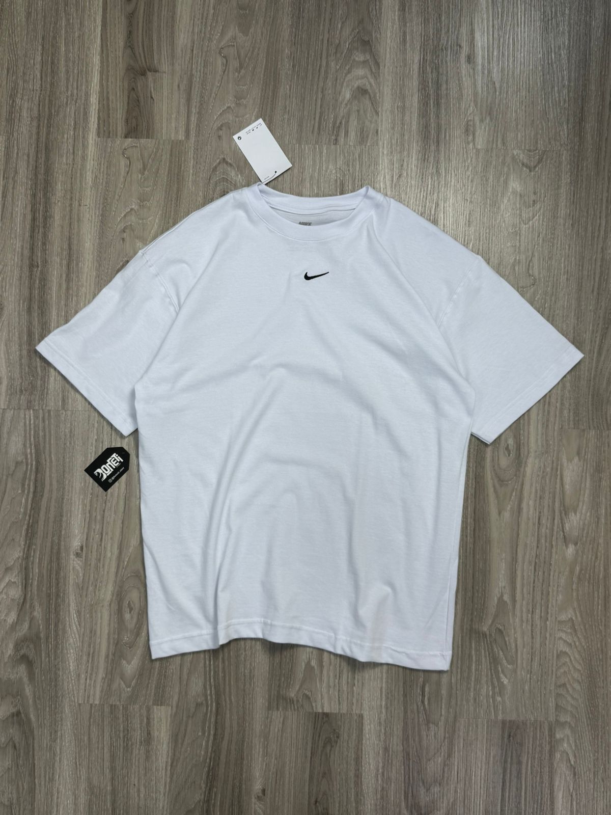 CAMISETA OVERSIZED NK ESSENTIALS - BRANCA