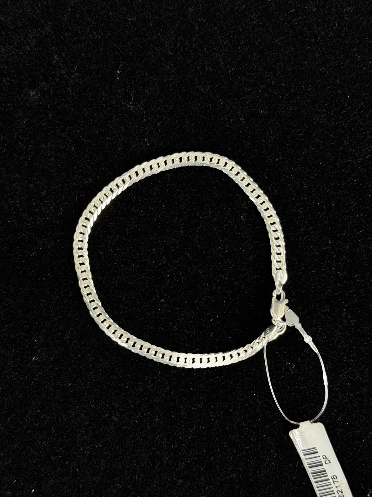 PULSEIRA GRUMET 4MM - 20CM - PRATA 925 - CÓD 2175