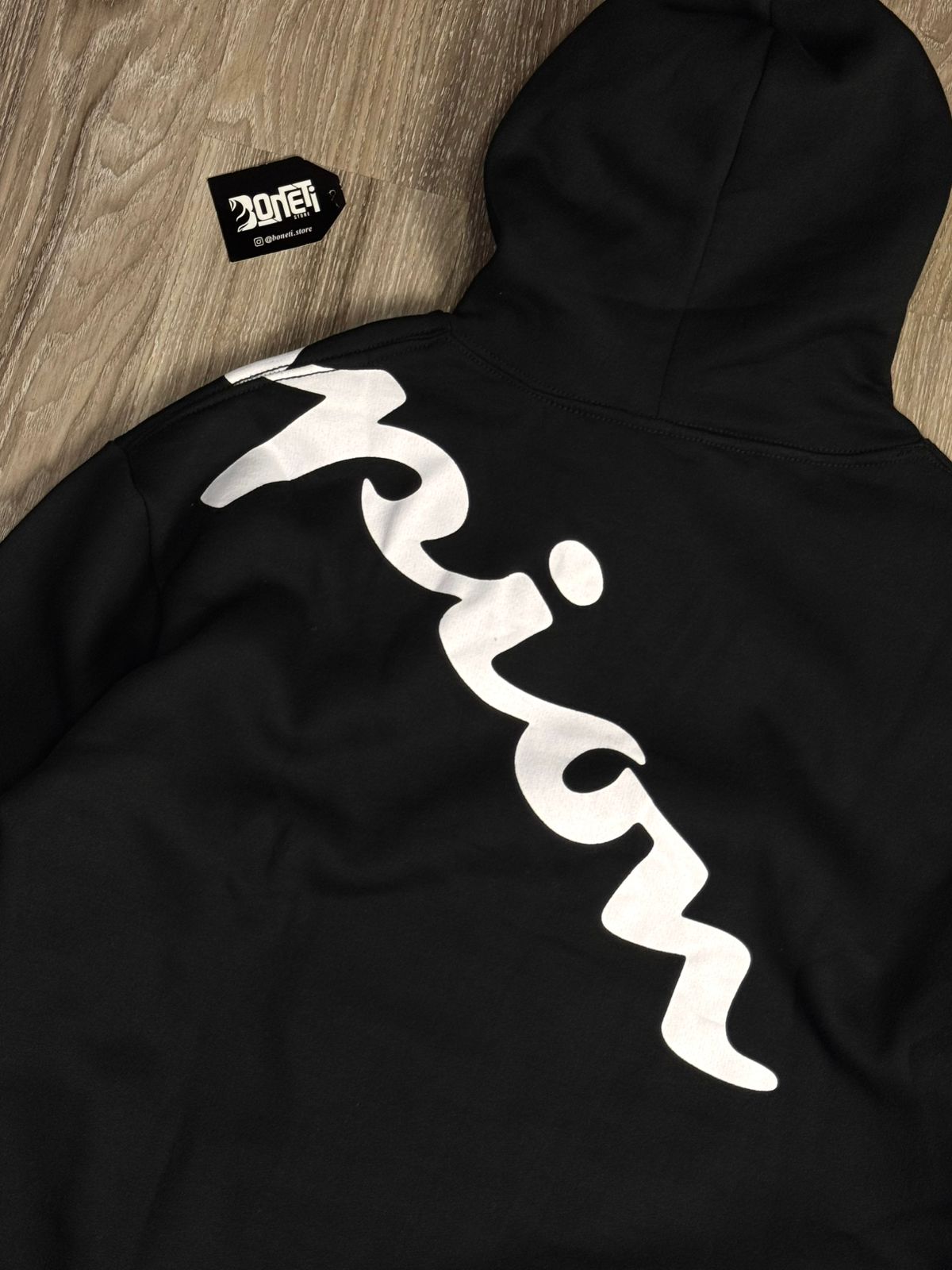 MOLETOM CANGURU CHAMPION BIG LOGO - PRETO