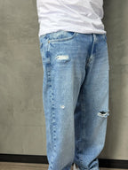 CALÇA JEANS RETA CLARA PRESENCE - 7570