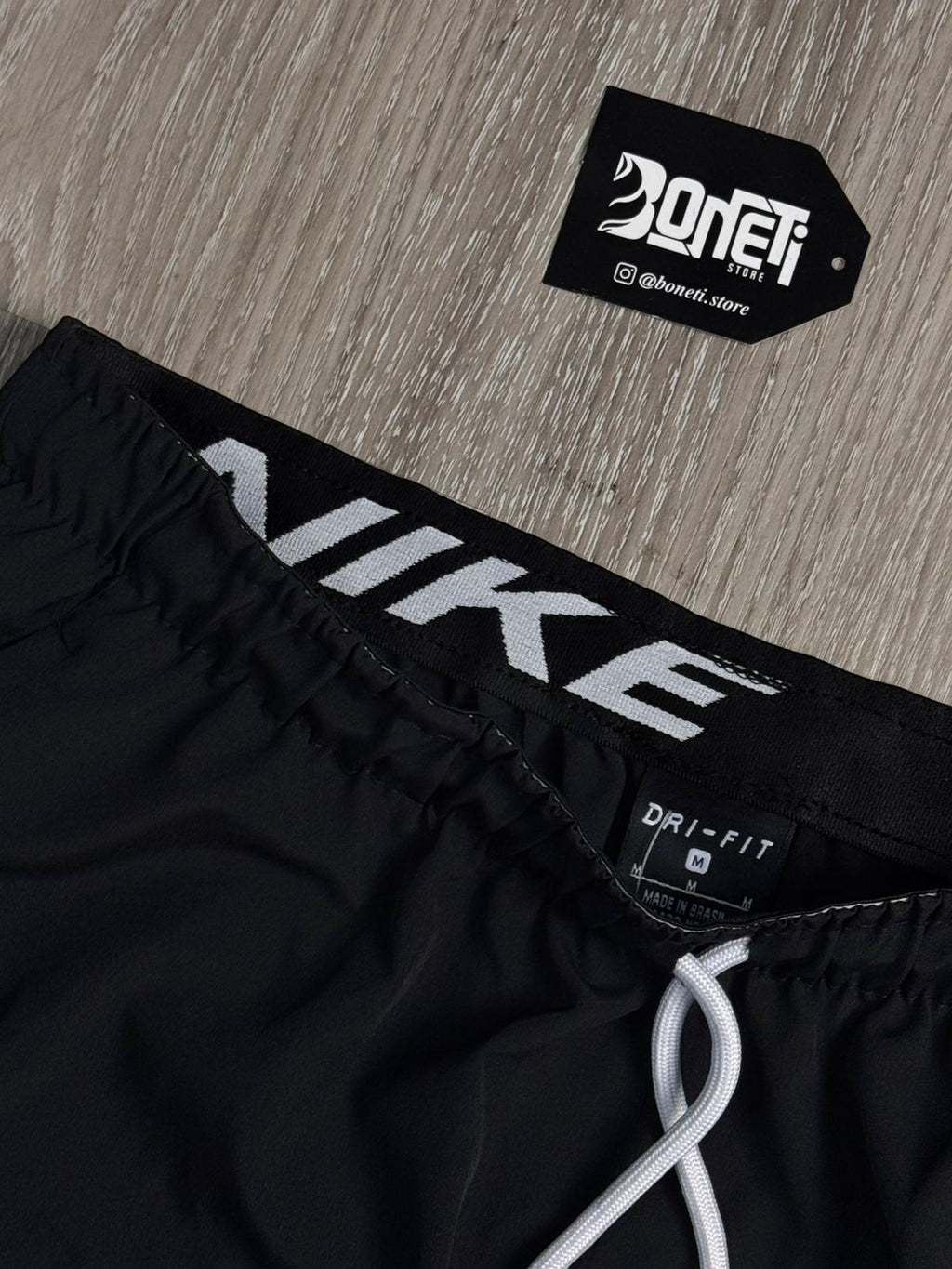 SHORTS TACTEL NK TRAINING - PRETO