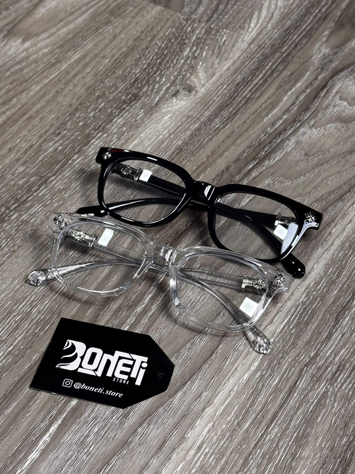 ÓCULOS CHROME HEARTS CLEAR