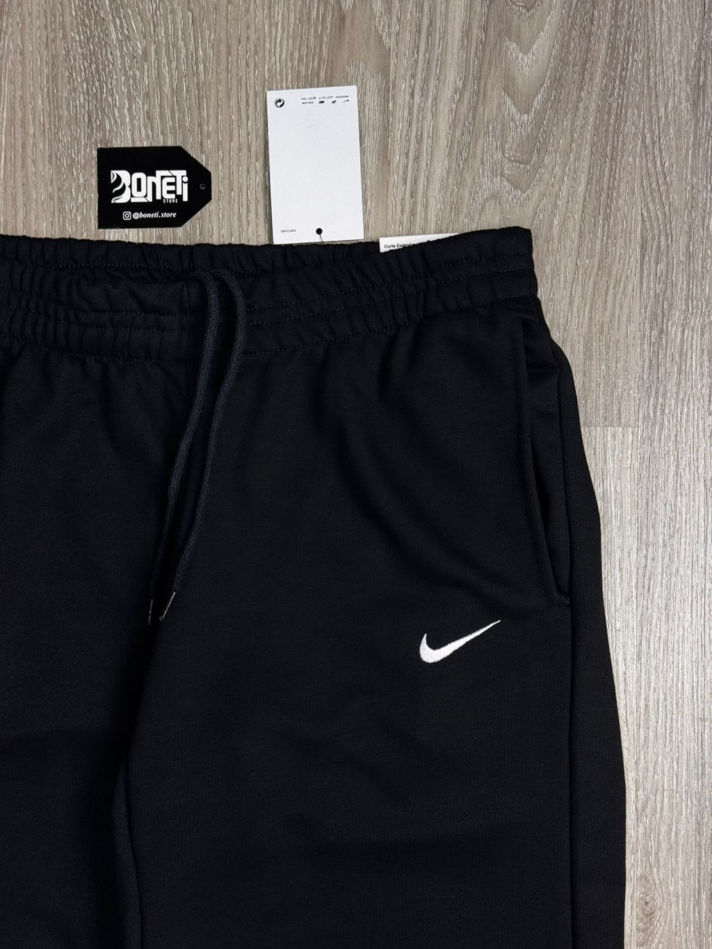 CALÇA MOLETOM NK SPORTSWEAR RETA - PRETA