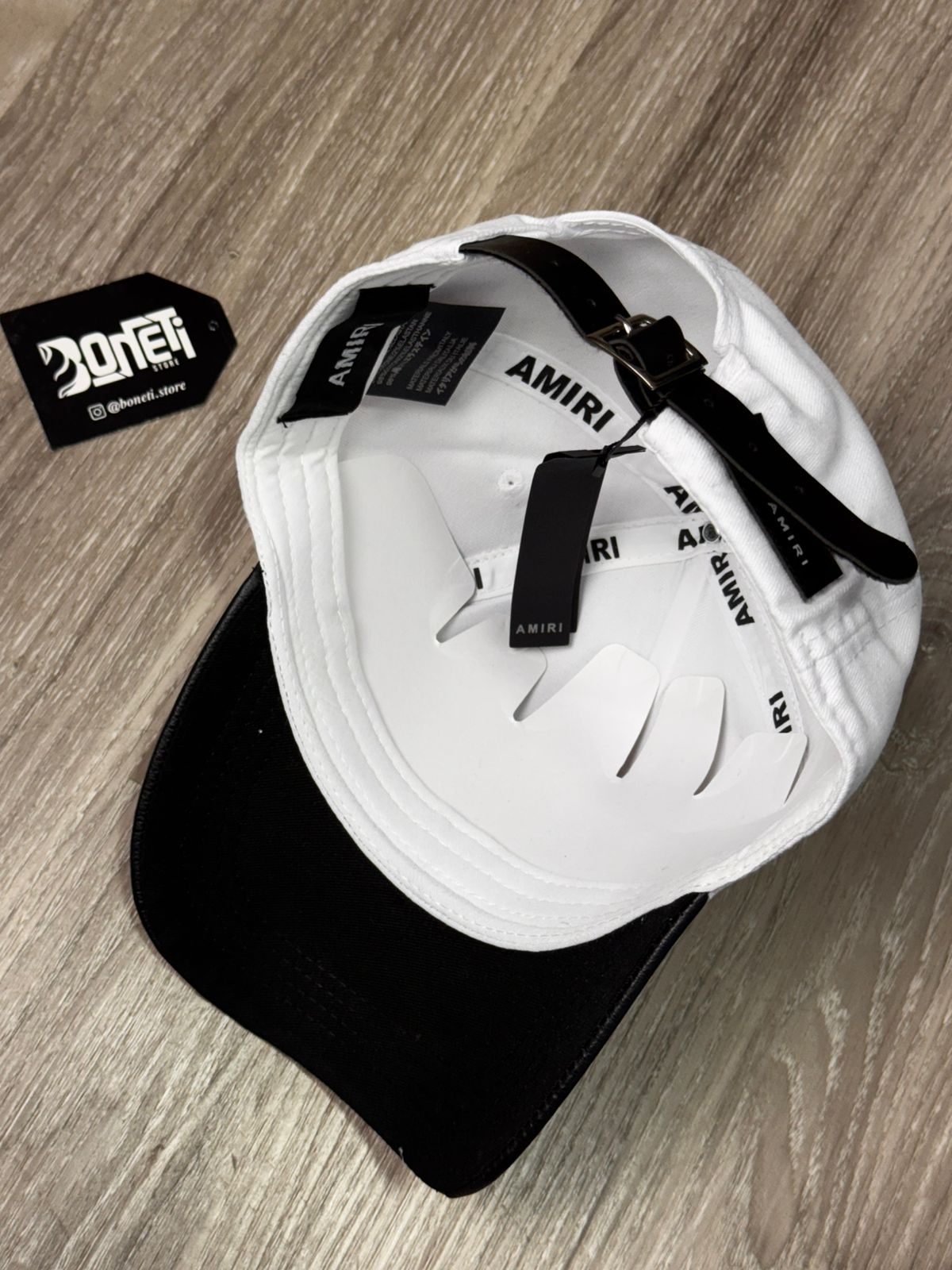 BONÉ AMIRI STREET BASEBALL - PRETO